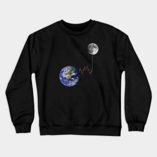 To the moon! Crewneck Sweatshirt